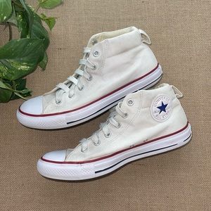 Converse CTAS All-Star Street Mid White 149546F Unisex Men 7.5/Women 9.5